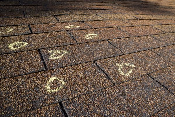 Hail Damage Roof Inspection in South Windsor