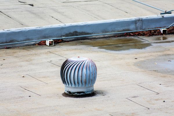 Flat Roof Vent Installation in South Windsor